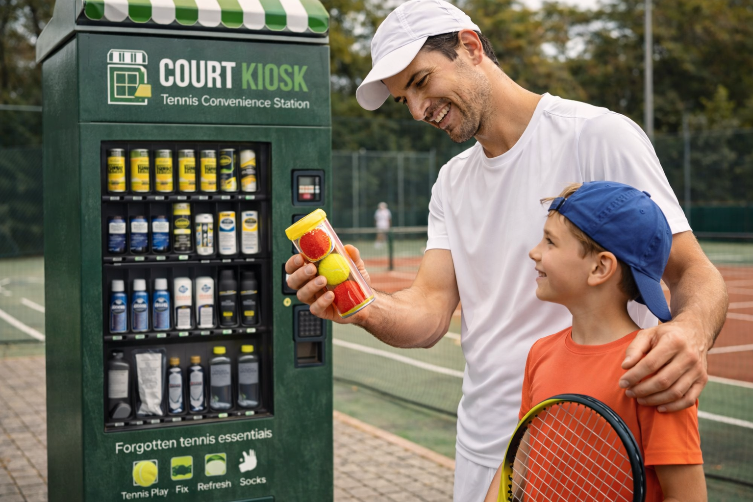 Players using CourtKiosk